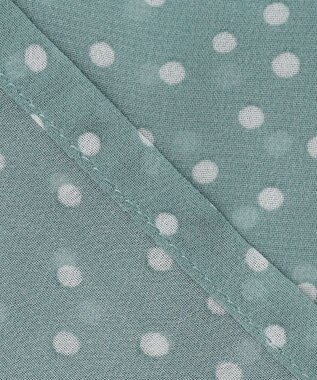 組曲 KIDS 【110-140㎝】ドットキャミ＋TシャツSET ミントグリーン×クリーム