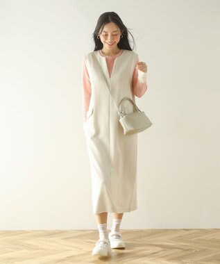 Green Parks メタルボールポイント２ＷＡＹバッグ Ivory