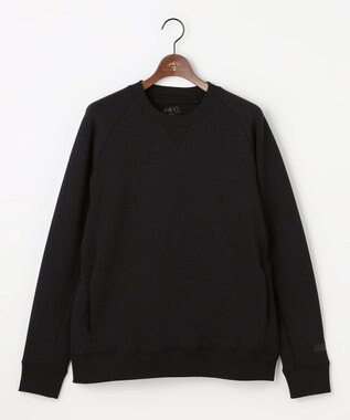 JOSEPH ABBOUD MOUNTAIN 【軽量/ソフト/イージーケア】ソフトダンボールニット プルオーバー ブラック系