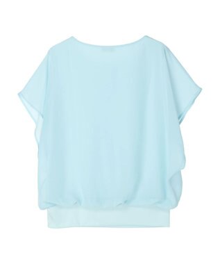 earth music&ecology シアードッキングドルマンブラウス Sax