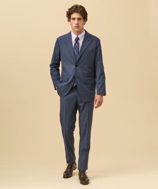 J.PRESS MEN 【セットアップ対応 / ストレッチ性 / 接触冷感 / 洗える】ニューコンセプトウール サマースラックス ネイビー系8