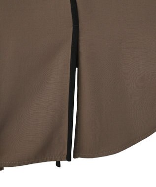 YECCA VECCA ストリングデザインシャツ Khaki