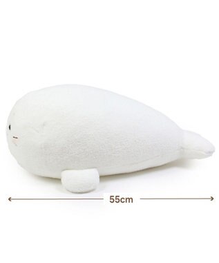 Mother garden しろたん ふんわり 抱き枕 55ｃｍ 白