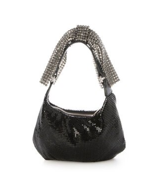 UNBILLION カカトゥ kakatoo / ビジューリボン2wayバッグ ブラック