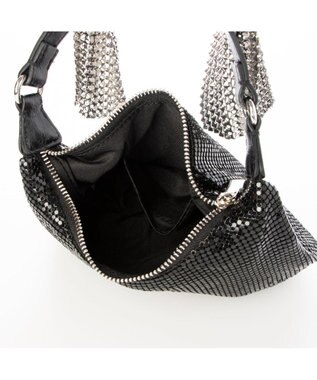 UNBILLION カカトゥ kakatoo / ビジューリボン2wayバッグ ブラック