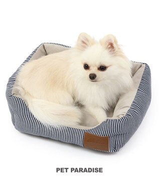 PET PARADISE ヒッコリー ベッド カドラー(38×32cm) 【超小型犬】