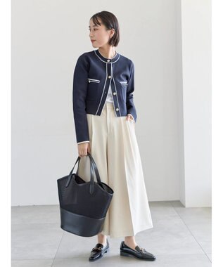 Te chichi フレアガウチョパンツ オフホワイト