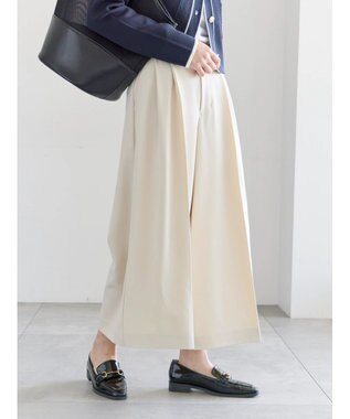 Te chichi フレアガウチョパンツ オフホワイト