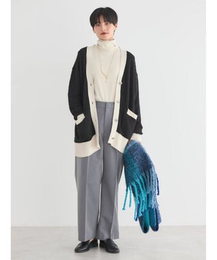 AMERICAN HOLIC モノトーンＶネックニットカーディガン Multi