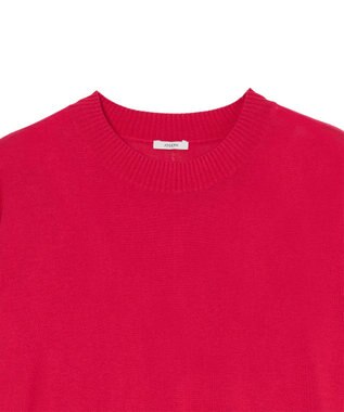 JOSEPH スーパーファインシルク　ニットトップ Fuchsia