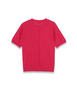 JOSEPH スーパーファインシルク　ニットトップ Fuchsia