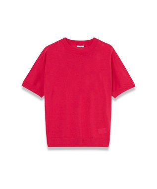 JOSEPH スーパーファインシルク　ニットトップ Fuchsia