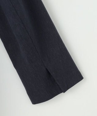 J.PRESS LADIES セルロースリネンストレッチ ダブル ジャケット ネイビー系