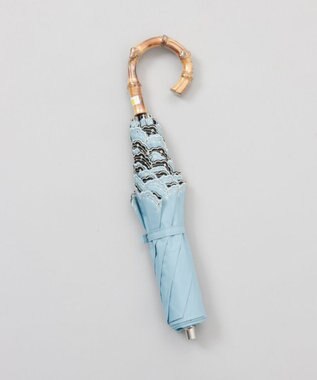 AURORA 【 BLAO（ブラオ）】サマーシールド ボーラー刺しゅう晴雨兼用傘(折りたたみ傘) ターコイズ