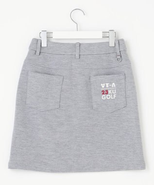 23区GOLF 【WOMEN】【ストレッチ】ポンチ スカート ライトグレー系
