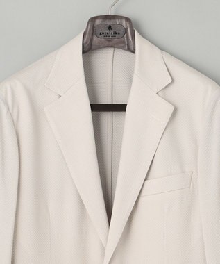 GOTAIRIKU 【ストレッチ】ブロックサッカージャージージャケット アイボリー系