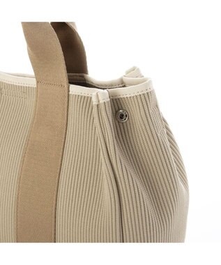 UNBILLION カシュカシュ cachecache / ジャガードニットスクエア2wayトート ベージュ