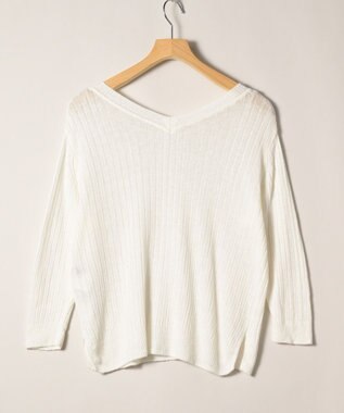 ONWARD Reuse Park 【23区】ニット春夏 ホワイト