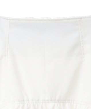 Green Parks ｄａｚｚｌｉｎ　ツイルチュールレイヤードスカート Ivory