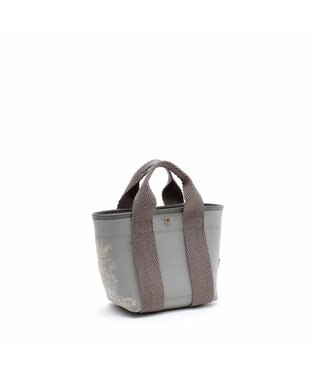 A.D.M.J. 【魔法の様に軽い】マジックライト/イタリアンファブリックステッチ刺しゅうデイリートートS グレー