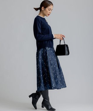 組曲 L 【WEB限定】リラクシーツインニットセット ネイビー系