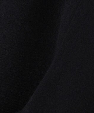 自由区 【洗える/セット可】レーヨンストレッチ テーパードパンツ ブラック系