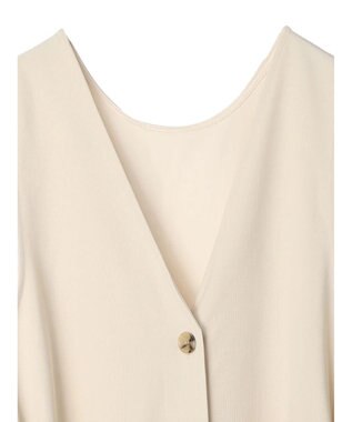 Green Parks ジレにもなる３ＷＡＹジャンパースカート Gray Beige