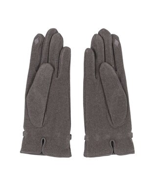 UNBILLION カシュネ cache nez / ビット金具付きジャージー手袋 GY