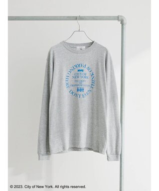 Green Parks ＮＹＣ　ロングＴシャツII Gray Mixture