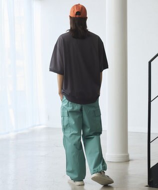 J.PRESS YORK STREET 【UNISEX】ブルドックプリントリブ Tシャツ グレー系