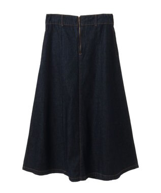 Green Parks フロントＺＩＰデニムスカート One Wash