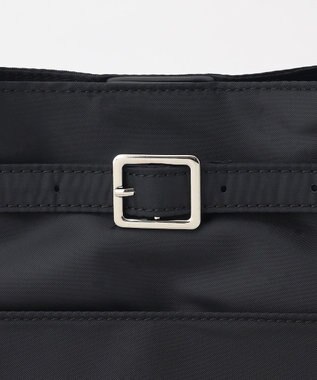 ICB 【新色追加・A4サイズ収納可】ベルトバックルトート ブラック系