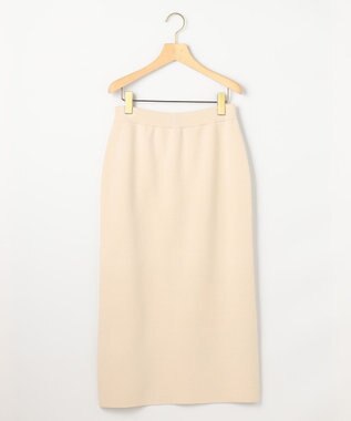 組曲 【加藤ローサさん着用】スムースストレッチニットアップ アイボリー系