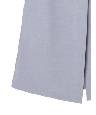 earth music&ecology ロングジレ Grayish Blue