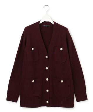 23区 L 【先行予約/WEB&一部店舗限定カラーあり】カシミヤブレンド ジャケットライク カーディガン