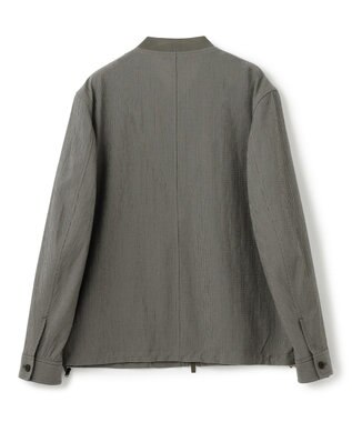 JOSEPH HOMME ＜新色追加＞新素材【通気性/ストレッチ】トリコサッカーストレッチ 　ジップアップブルゾン 【追加カラー】グレー系