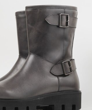 BONTRE 【BONTRE/ボントレ】エンジニアミドルブーツ/41701-UA グレー