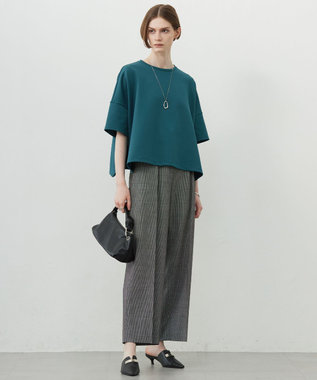 ICB L 【洗える】 エアーダンボール プルオーバー ピーコック系