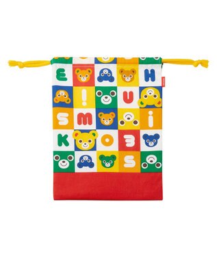 MIKI HOUSE HOT BISCUITS 【ミキハウス】 巾着袋 マルチカラー