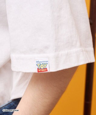 AMERICAN HOLIC 【TOY STORY】ヴィンテージ加工グラフィックTシャツ Off White