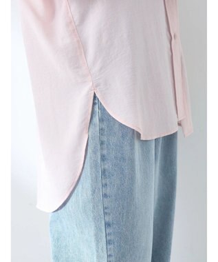 earth music&ecology ウ゛ィンテージボタンフロントポケットシャツ Light Pink