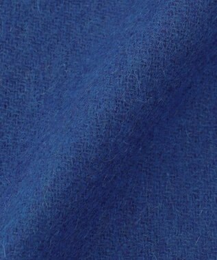 J.PRESS MEN リバーシブル カシミヤマフラー 無地×無地 ブルー系