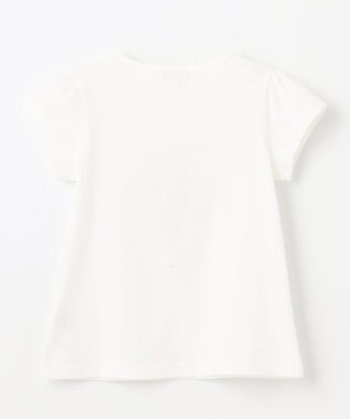 ANY KIDS シャラシャラビーズ Ｔシャツ ホワイト（香水）