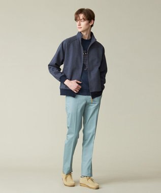 J.PRESS MEN ダブルフェイス トラックジャケット ネイビー系1