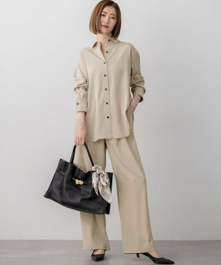 23区 【滝沢眞規子さん着用】manipuri ペイズリーモチーフ バンダナ シルク スカーフ ホワイト系