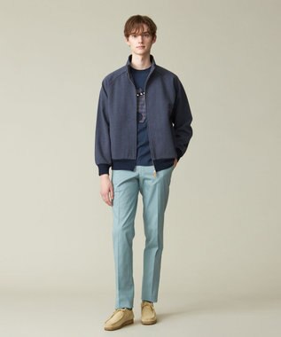 J.PRESS MEN ダブルフェイス トラックジャケット ネイビー系1