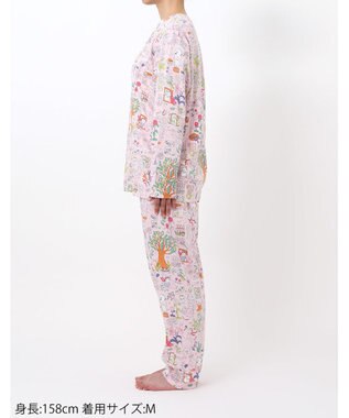 tsumori chisato SLEEP ツモリチサト パジャマ 長袖 長ズボン 綿100%(本体) UDX533 /ワコール ピンク