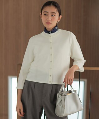 組曲 ノットデザインMINI バッグ シルバー系