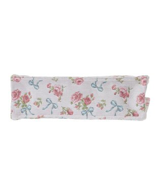 Maison de FLEUR ローズリボン柄ゴブランスクエアトートMバッグ Off White