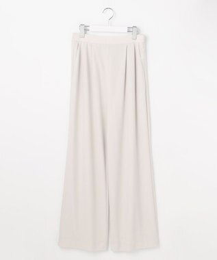 自由区 ストレッチアムンゼンワイド パンツ ベージュ